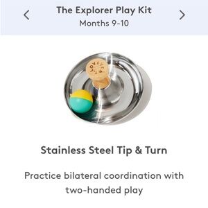 LOVEVERY Stainless Steel Tip & Turn